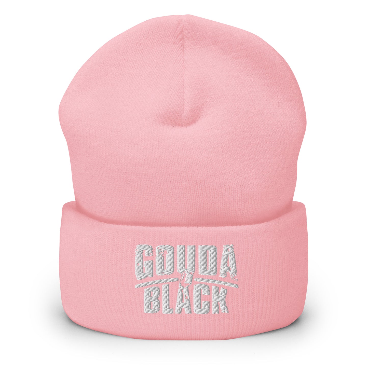Gouda Black Cuffed Beanie