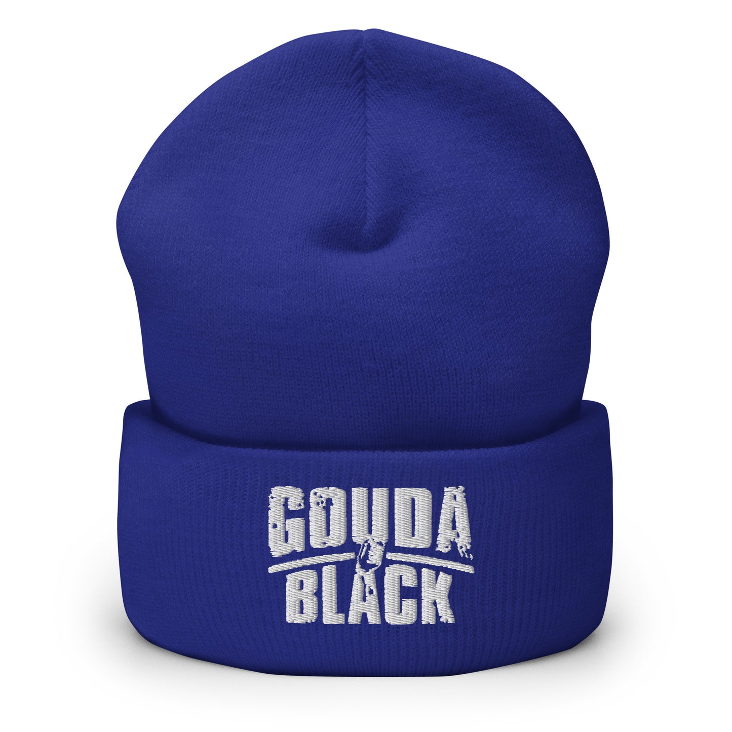 Gouda Black Cuffed Beanie