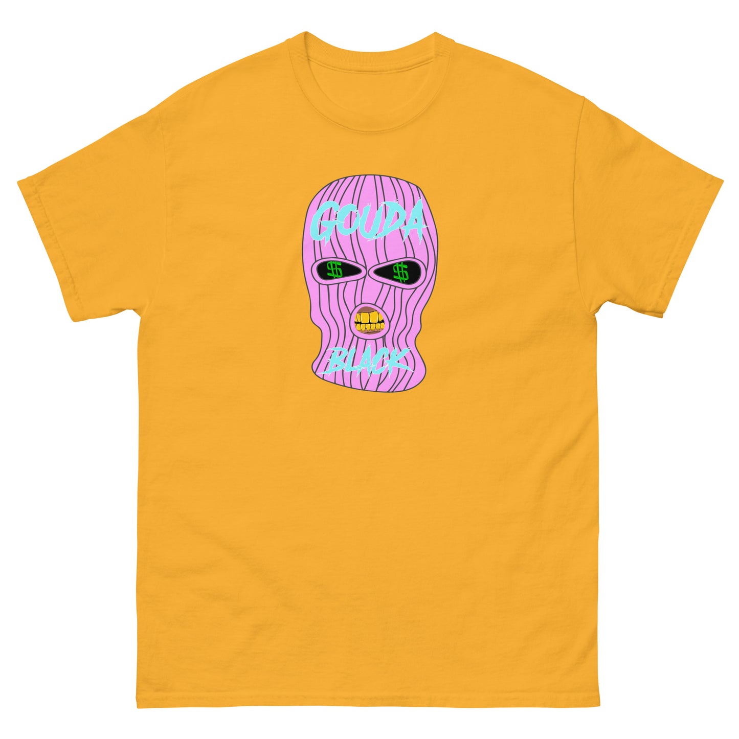 Gouda Mask Pink Unisex Classic Tee