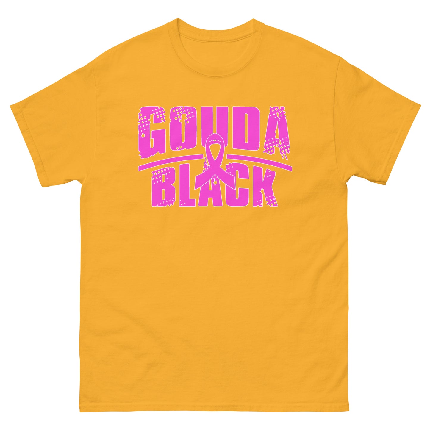 Gouda Black Cancer Awareness Unisex classic tee