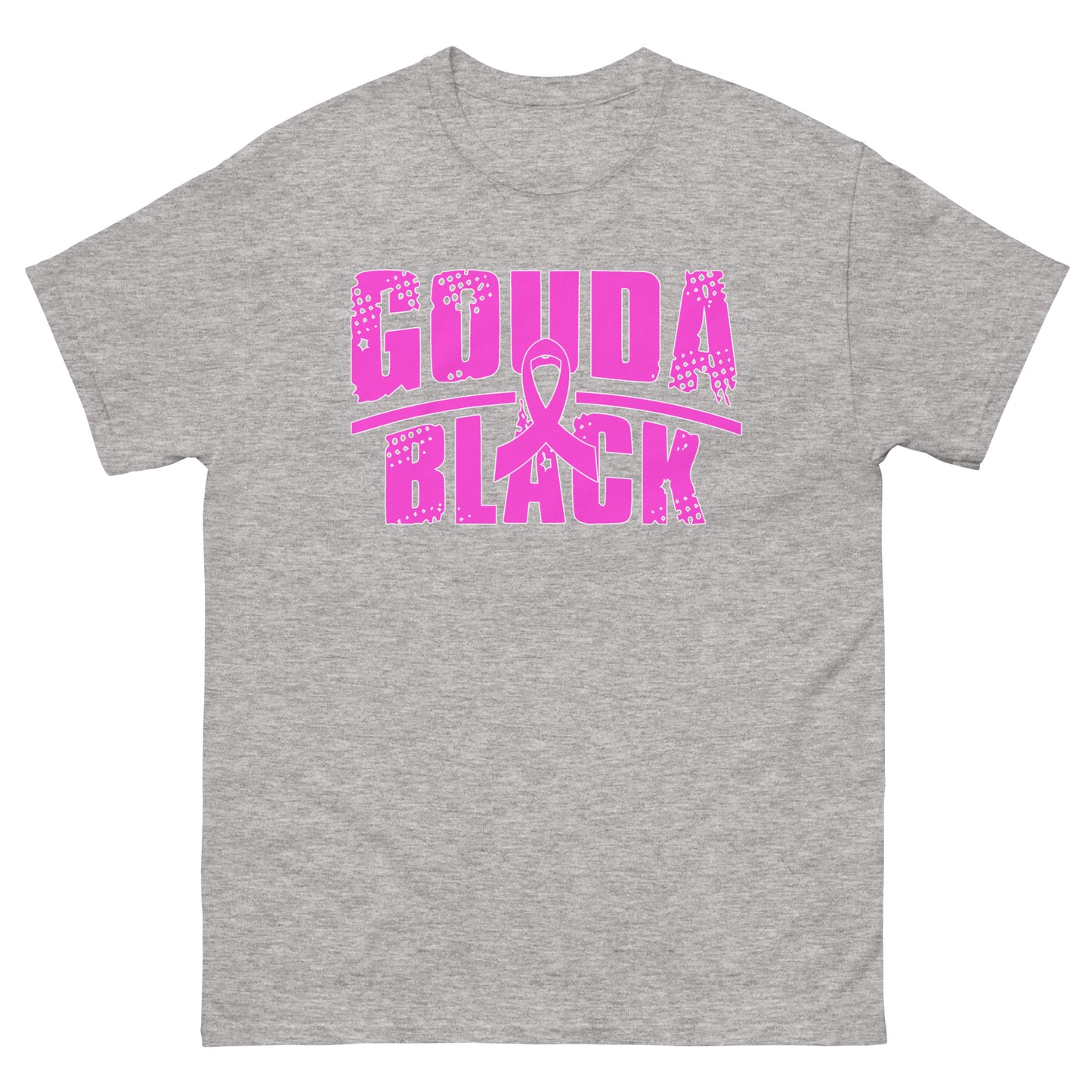Gouda Black Cancer Awareness Unisex classic tee