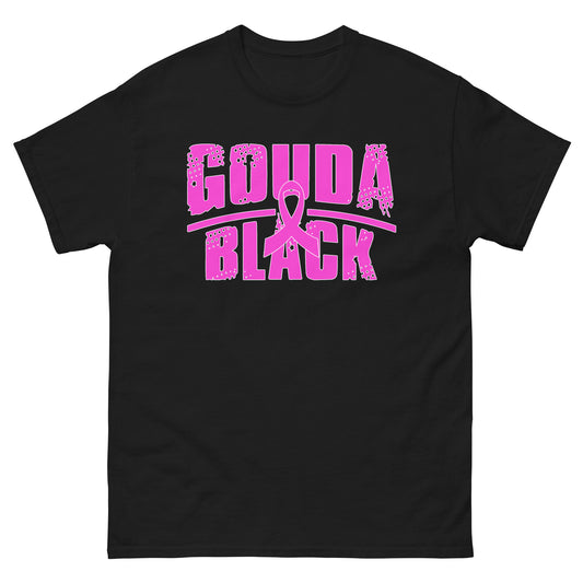 Gouda Black Cancer Awareness Unisex classic tee