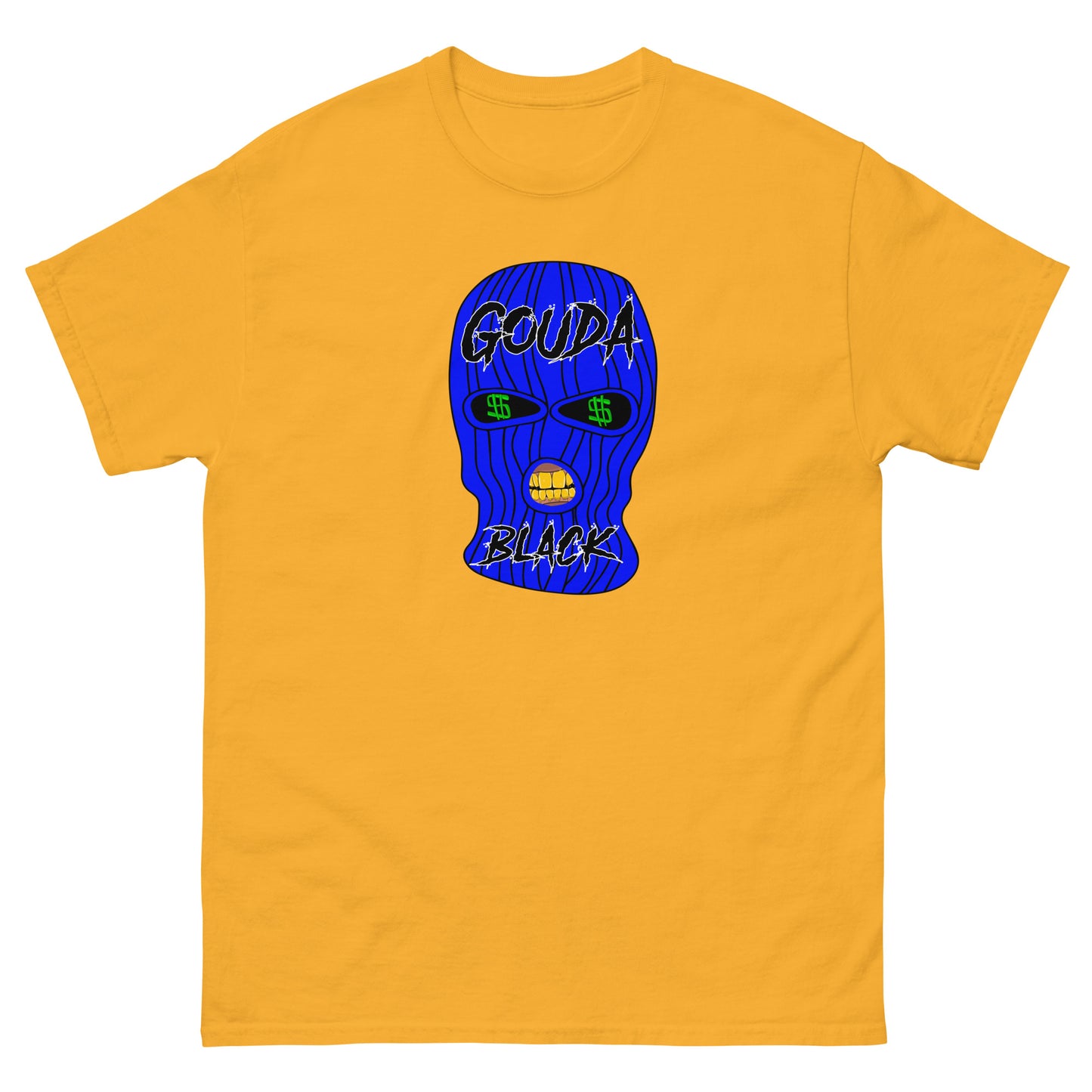 GOUDA MASK Blue Unisex Classic Tee
