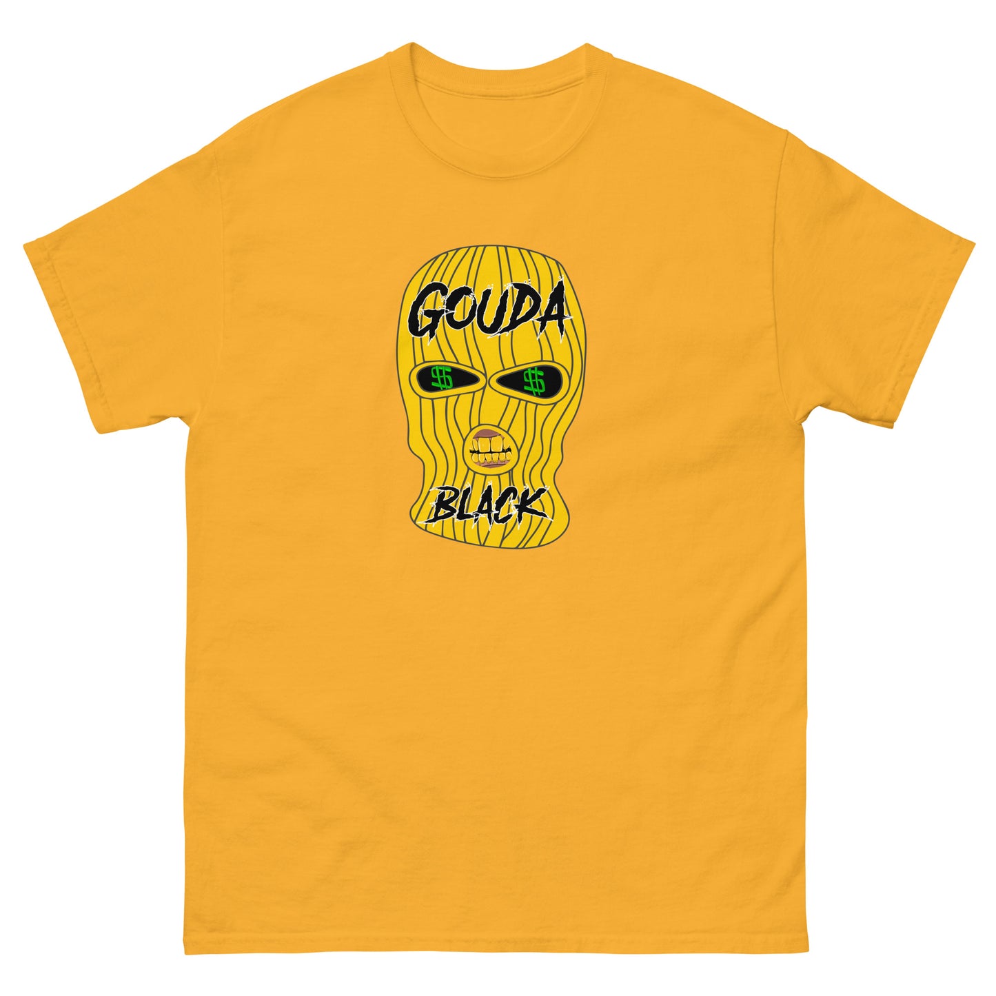 Gouda Mask Yellow Unisex Classic Tee