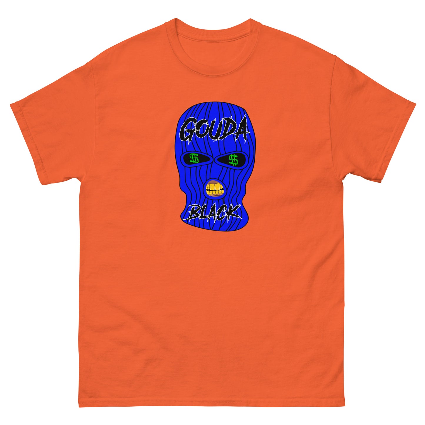 GOUDA MASK Blue Unisex Classic Tee