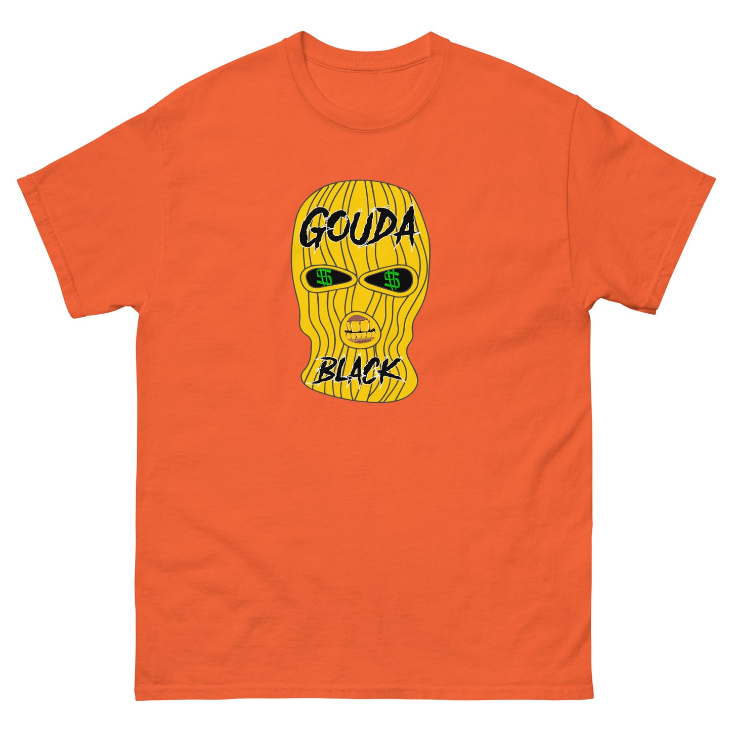 Gouda Mask Yellow Unisex Classic Tee