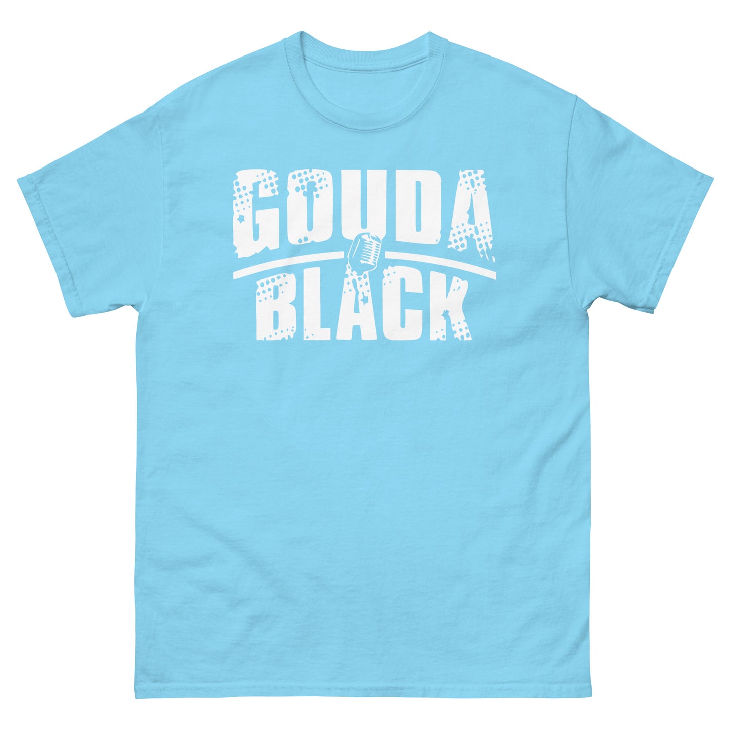 Gouda Black Logo White Unisex Classic Tee