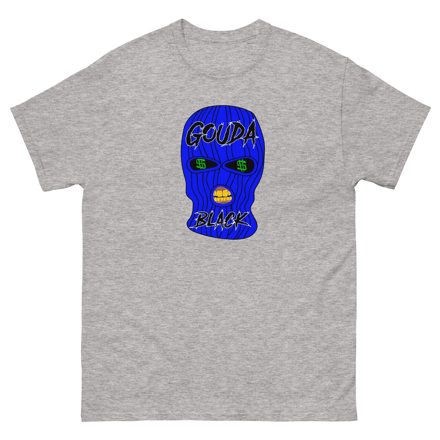 GOUDA MASK Blue Unisex Classic Tee