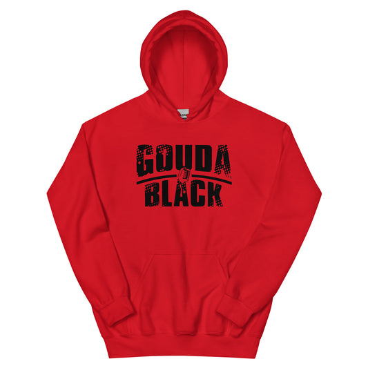 Gouda Black Logo Unisex Hoodie